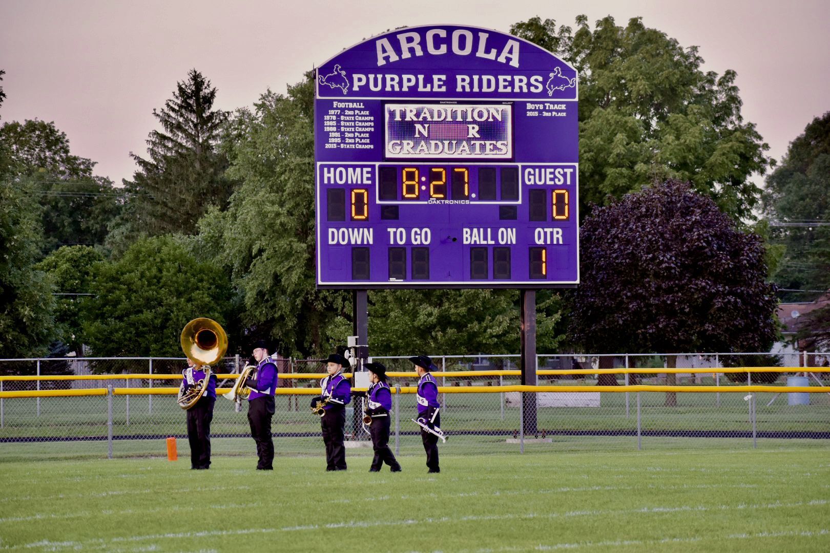 Photos: Arcola hosts Tri-County in prep football